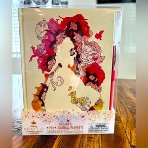 New! Disney Princess “Bell” journal and pen set.